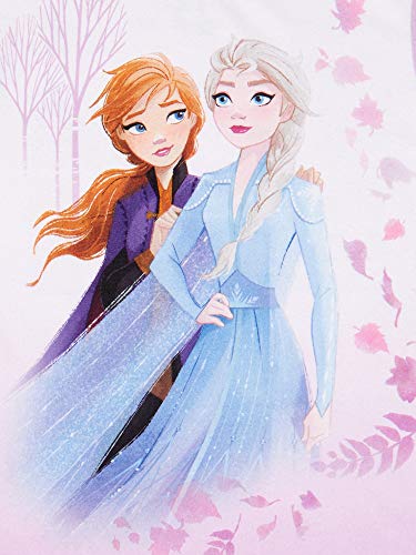 Disney Little Girls' Frozen II 2 Piece Pajama Set3