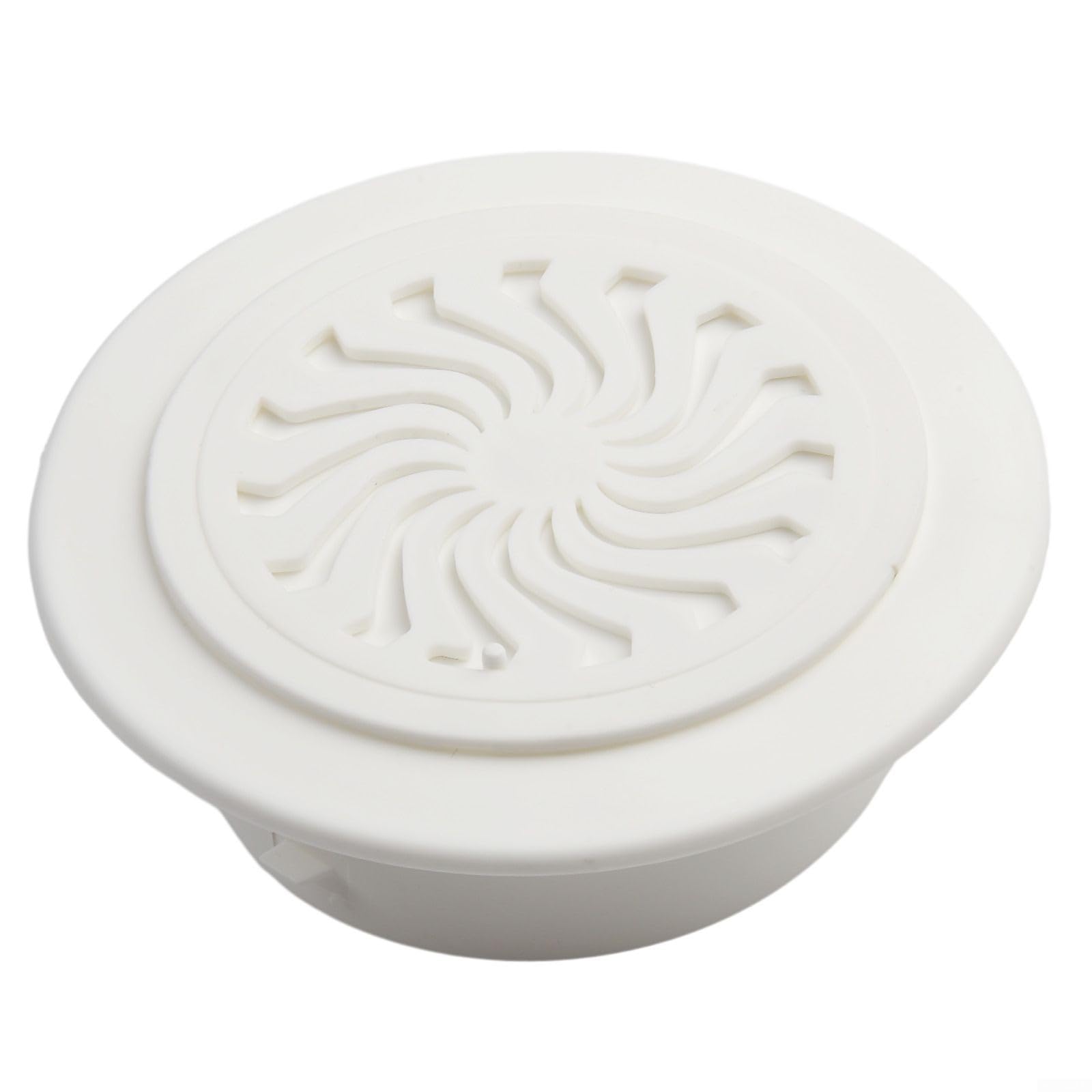 PP Air Vent Grille 4 Inch Round Spigot Backdraught Stop(80mm)