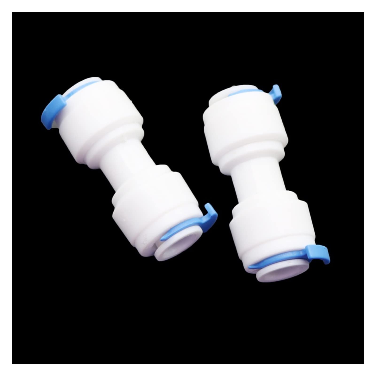 Adaptador de Conector de Utilidad Adaptador de Conector de Manguera Bloqueo Deslizante de 6 Mm Acoplador Rápido Accesorios de Conexión de Tubería Neumática a Tope Cabezales Rectos Deua de Jardín de 1/