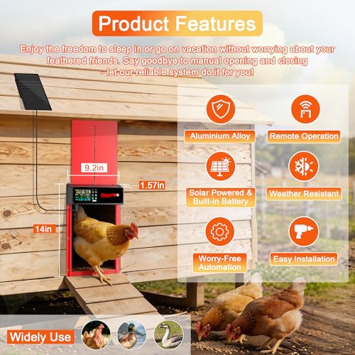 Automatic Chicken Coop Door Solar