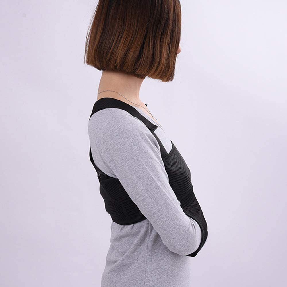 Inmovilizador de Cabestrillo y Faja para Hombro dislocado, Brazo Roto, húmero o clavícula fracturados, cirugía Posterior al Manguito rotador (Talla única para Hombres y Mujeres)
