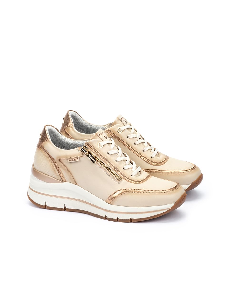 Pikolinos Girona Deportivos Mujer | en Cuero | Extraligero | Memory Foam