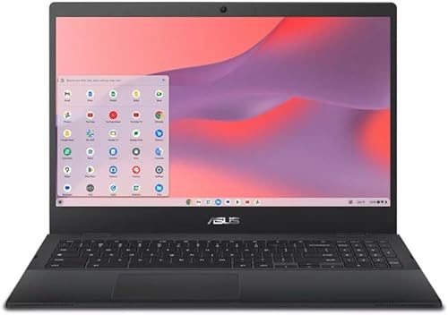 ASUS CX1500CNA Chromebook 15.6" FHD 1080P, pantalla NanoEdge (procesador Intel Celeron N3350, 4 GB de RAM, memoria flash eMMC de 64 GB, gráficos