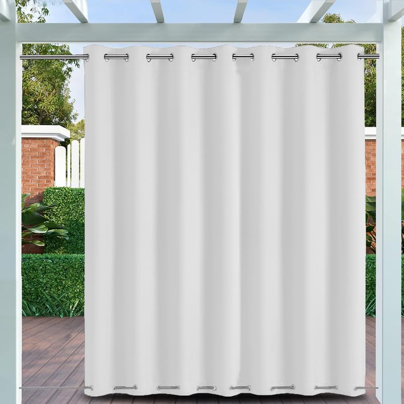 Cortinas para exteriores impermeables aislantes térmicas para privacidad de terraza