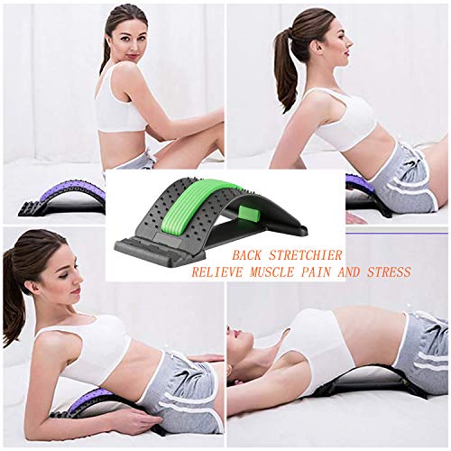 Gxhong Rugstretcher Rugstretcher Back Stretcher, rugtrainer voor onder en boven lendenwervelkolom… - Image 6