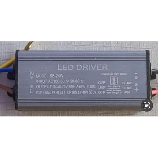 LED Street Light Driver 24W 300mA