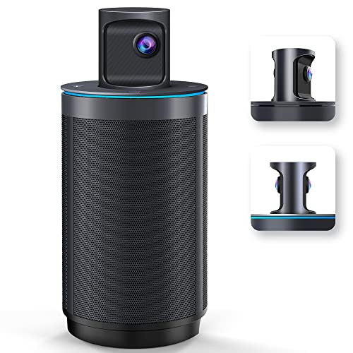 Image of KanDao Meeting 360 Video Conference Camera, 8K Captured 1080P 360 Degree Meeting Room Camera, 8*Mics, 20W Speaker, Smart Tracking Zooming
