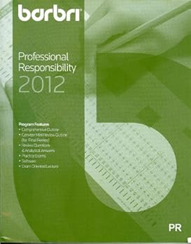 Paperback Barbri Professional Responsibility 2012 Book
