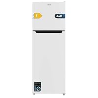 Cecotec Frigorifero 2 Porte 255L - Bolero CoolMarket 2D 348 NF Bianco E. Motore Inverter NoFrost