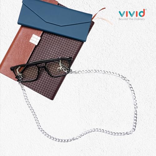 Image of VIVID vision Unisex Adult Eyeglass Holder Strap Cord | New Chain Adjust on Sunglasses | Anti-slip Retainer Lanyard String Eyewear Frame | Specs Mask Chains