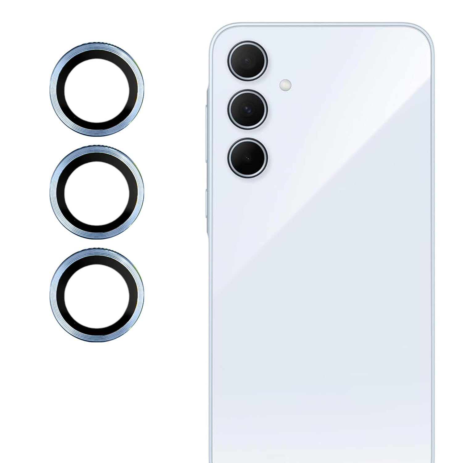 See full amazon price history chart for Oncraves Camera Ring Lens Protector for Samsung Galaxy A35 5G | 9H Hardness, Full Coverage Camera Metal Ring Ultra-Thin/Clear - Blue Oncraves Camera Ring Lens Protector for Samsung Galaxy A35 5G | 9H Hardness, Full Coverage Camera Metal Ring Ultra-Thin/Clear - Blue (B0D8BM16PX) Amazon Price History, Amazon Price Tracker