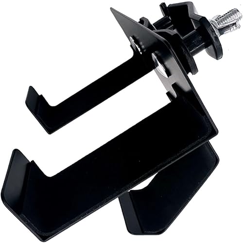 Soporte de micrófono de percusión Mini estante para panderetas y agitadores Soporte de micrófono para abrazaderas en cualquier micrófono común o