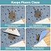 Aomig Waschbare Welpen-Trainingspads 2Pcs Haustier-Urinunterlage Welpenunterlagen Wiederverwendbare Hundetrainingspads Puppy Pads Hunde Katzen Welpen Altere Inkontinente Hunde(Grau Footprints,40*60cm)