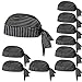 Misemiya Gorro Chef Bandana 926 Chapeau, Couleur 26, Pack 10 Pcs Mixte