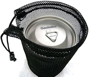 Amazon.co.jp: Gaobabuチタンマグカップ 400ml用メッシュ袋 : スポーツ