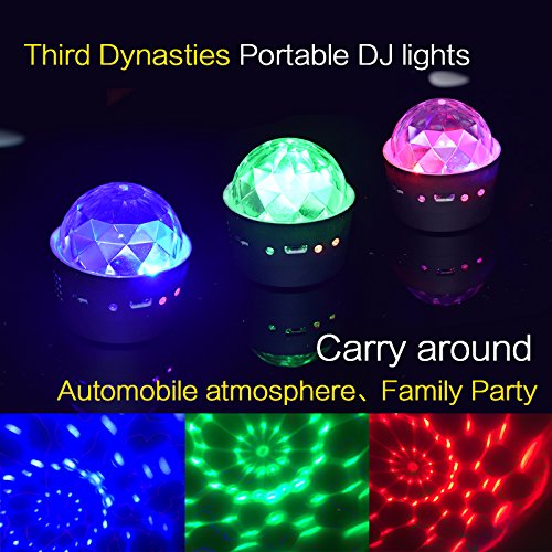 Miuko Sound Activated Multi-Color Disco Ball Light - Festival Party Stage