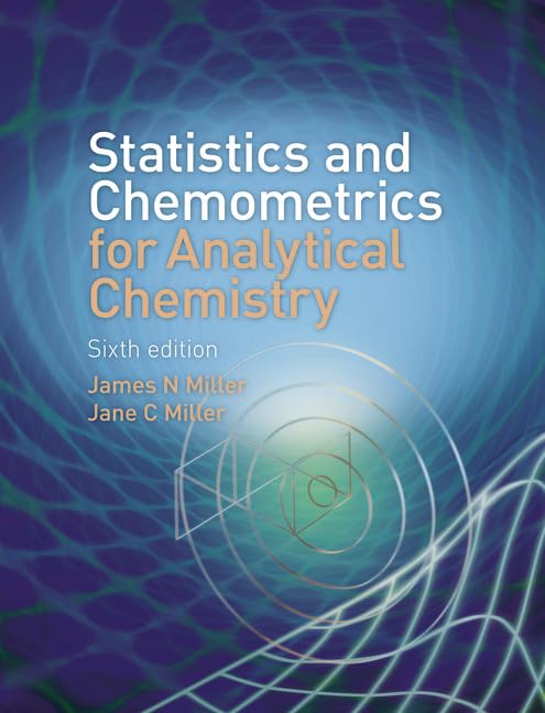 Buy Statistics and Chemometrics for Analytical Chemistry — BookShops.in