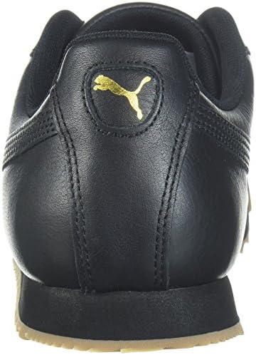 PUMA Men's ROMA CLASSIC GUM Sneaker, Puma Black-Puma Team Gold, 13 | Image 2