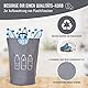 WELLENBORG® Faltbarer Pfandflaschen Sammelbehälter faltbar grau groß -Wasserdicht Flaschensammler groß Korb- Altglas Leergut Pfandflaschen Aufbewahrung
