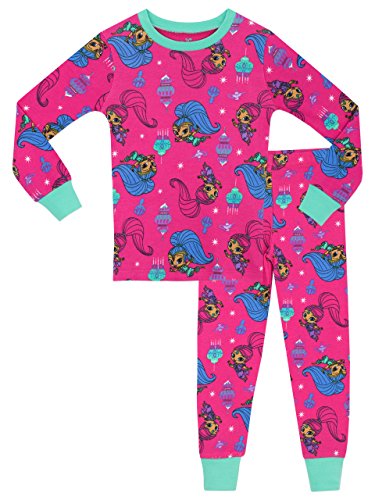 Shimmer & Shine Mädchen Schlafanzug Rosa 110