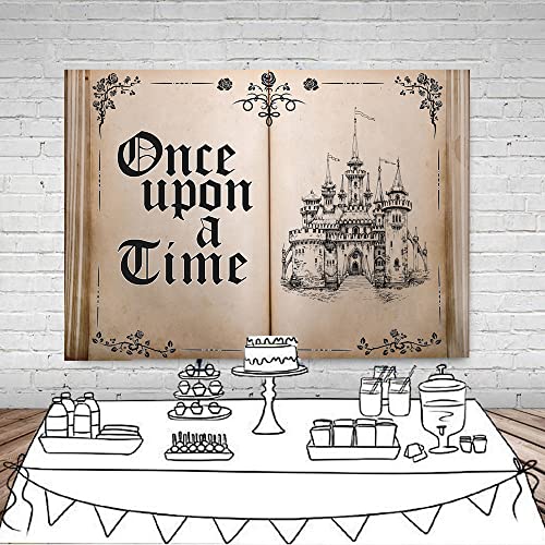 Fondo Decorativo Fairy Tale Books 7X5FT miniatura 4