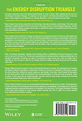 image for Wiley The Energy Disruption Triangle: Three Sectors That Will Change H