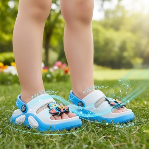 Image of GLJ Unisex Kids Comfort Sandal for Kid Boy & Girl, Age 1-5 Years, 1150