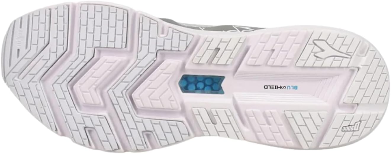 Diadora Womens Mythos Blushield Volo 2 Glam Running Sneakers Shoes - Silver