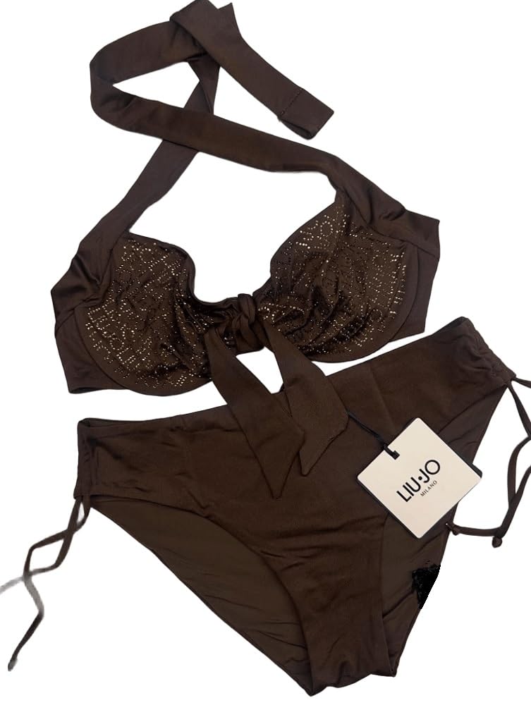 Liu Jo VA6182J3899 Bikini Ferretto + Slip Medio Regolabile