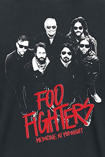Rock Off T-shirt unisexe Foo Fighters Medicine at Midnight Photo – Noir - Les Beatles, Paul McCartney, John Lennon, RIngo Starr, George Harrison Rock Off T-shirt unisexe Foo Fighters Medicine at Midnight Photo - Noir – Image 3