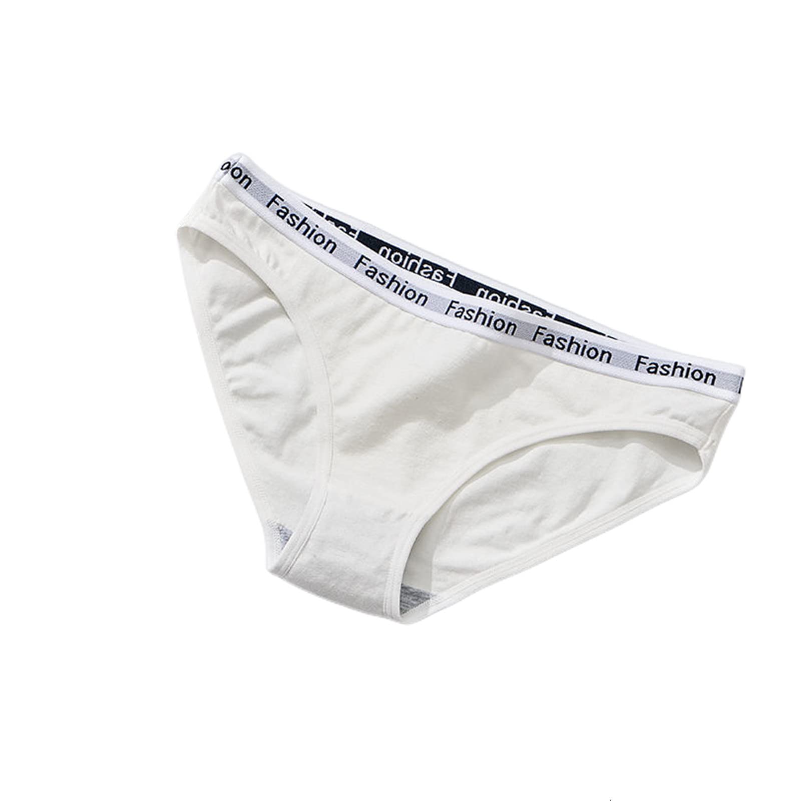 Slip Donna 3Pcs Womens Cotton Mutandine S-4Xl-White 1,L 60-70Kg