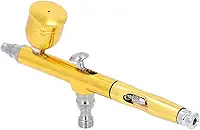 AUNMAS Kit de Aerógrafo Com Compressor, Conjunto de Spray Ajustável para Pintura e Decoração de Bolos, Bico de 0,3 Mm, Copo de Fluido de 6 Cc, Ideal para Iniciantes e Profissionais