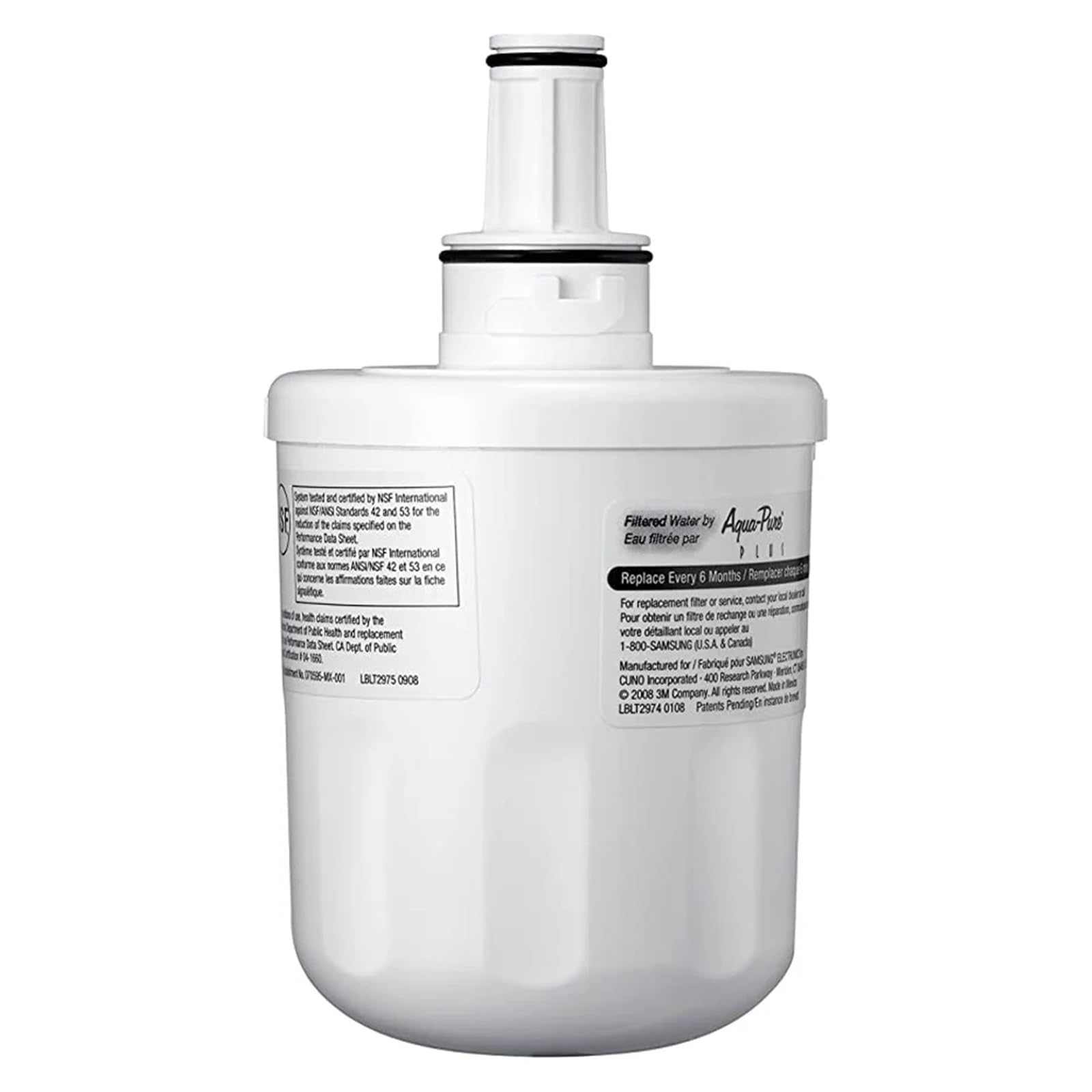 Ersatz-Wasserfilter For Kühlschränke, Kompatibel Mit Samsung, DA29-00003F, DA29-00003A, DA29-00003B, Aqua-Pure Plus(3pcs)