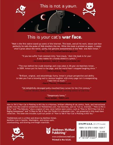 How to Tell If Your Cat Is Plotting to Kill You (The Oatmeal) (Volume 2) - 1