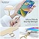 SURPHY Verstellbar Handykette Universal zum Umhängen, Stabil Handyband für Holiday, Outdoor, Reise, Phone Lanyard mit Robuste Haken Kompatibel mit alle Smartphones Airpods, Khaki