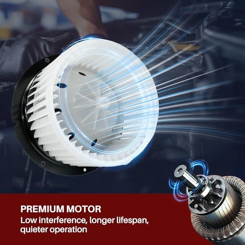 Image of 700099 Front AC Heater Blower Motor Fan Fit for Ford F-250 F-350 F-450F- 550 Super Duty 1999 2000 2001 2002 2003 2004 2005 2006 2007