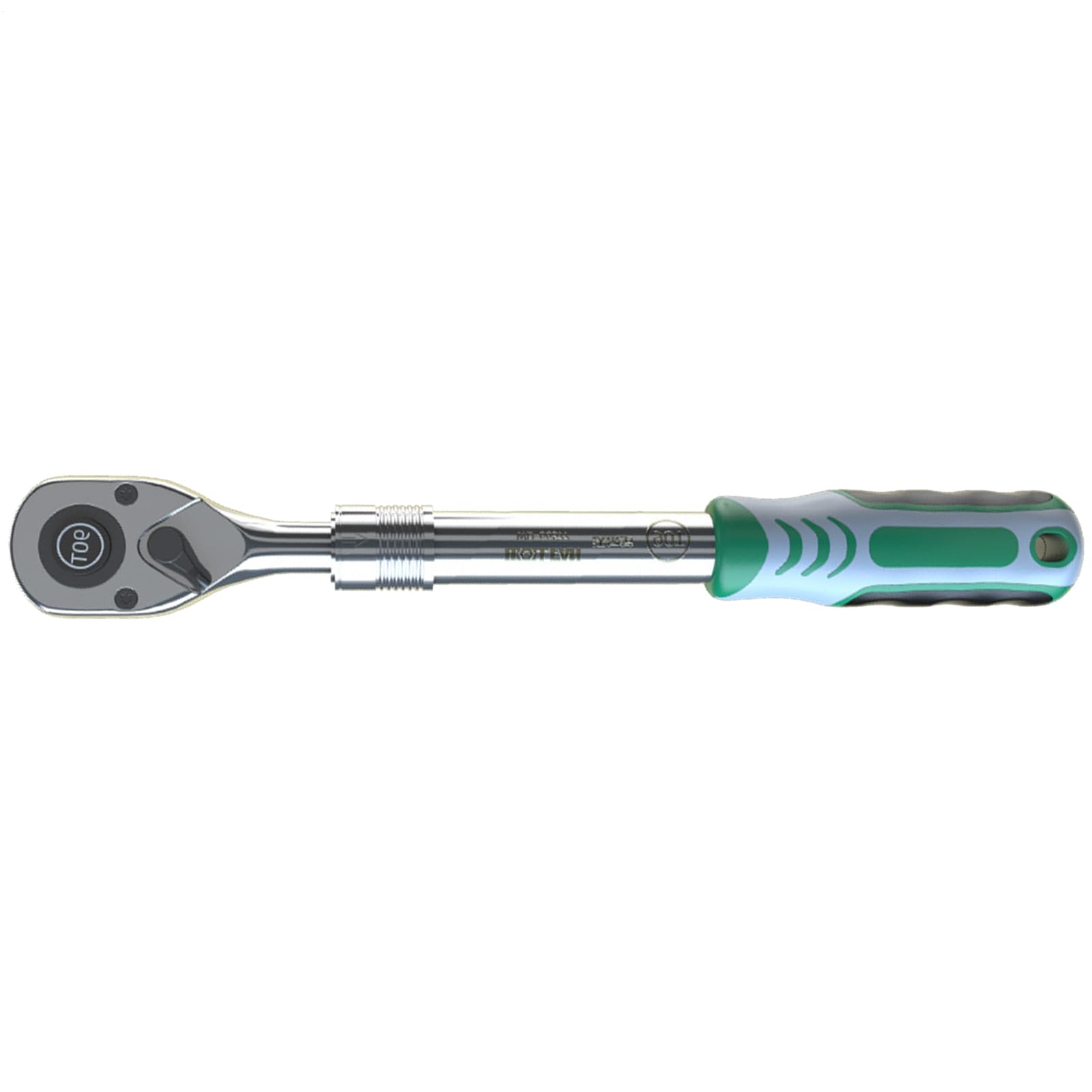 Llave de tubo de liberación rápida y mango ajustable para alcanzar tuercas difíciles
