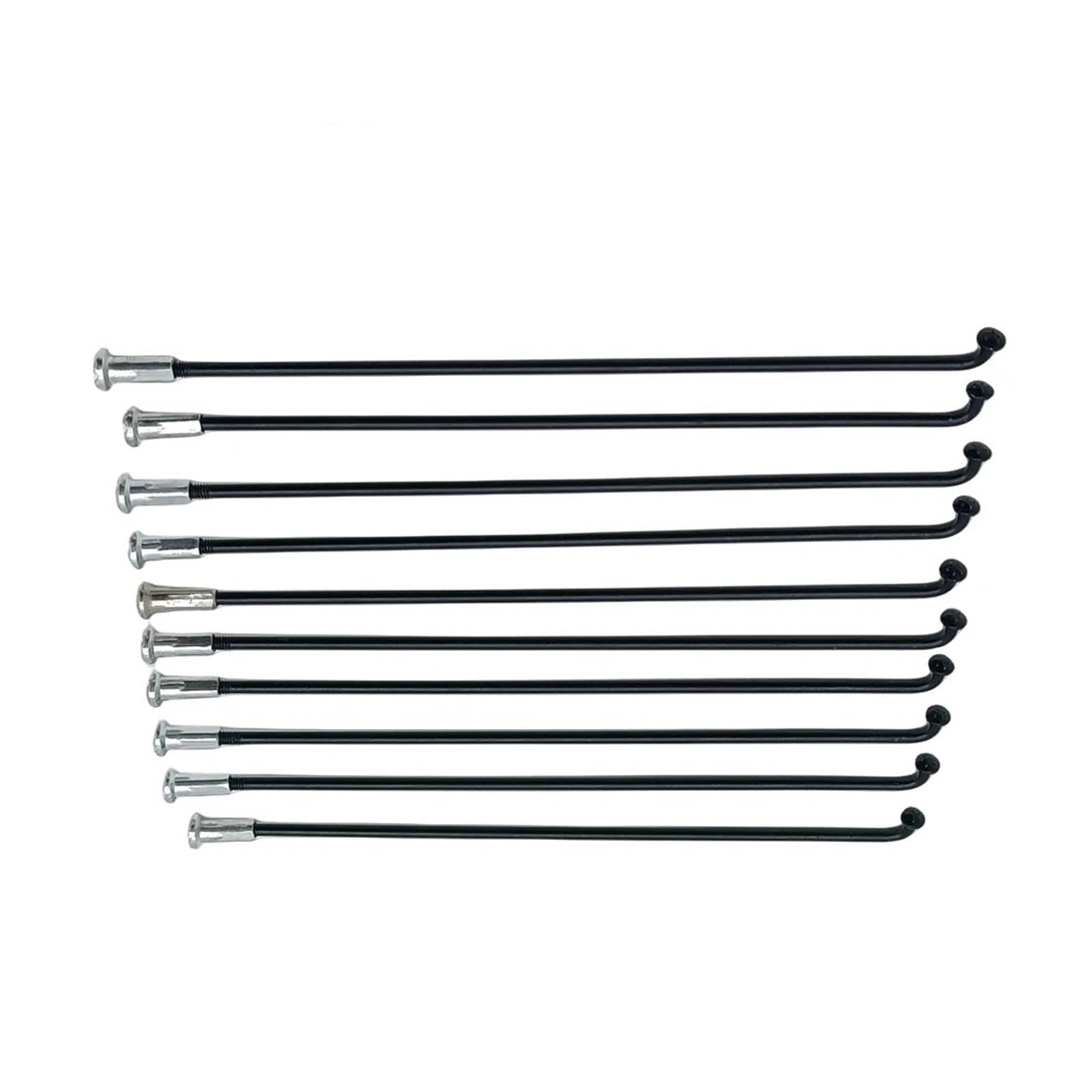 36 szt. 10 szt. rowerów 13G średnica 2,3 mm długość 102-256 mm szprychy #45 stal + sutki rower górski szprycha części rowerowe