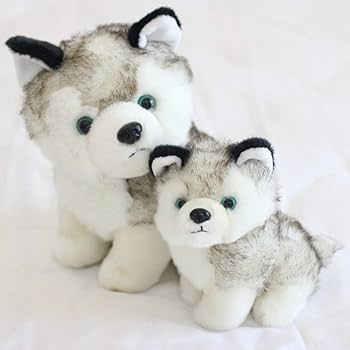 シベリアンハスキー　ぬいぐるみ Amazon.co.jp: [HSFEO]犬 シベリアンハスキー ぬいぐるみ 抱き枕