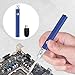 micborve Thread Soldering Iron Kits 3 Gear Adjustable Voltages 650/1100mAh Battery Cart Pen with USB Adapter Welding Tool Kits Blue1 650mah
