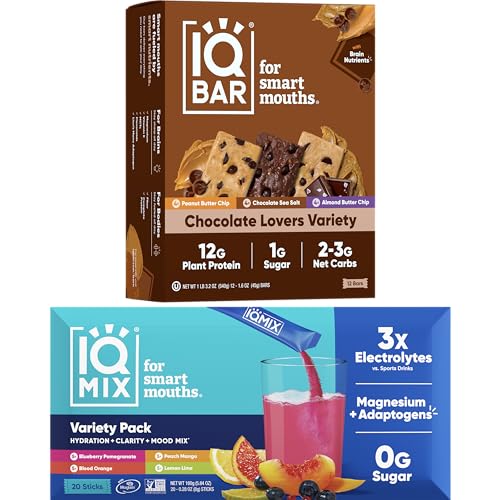 IQBAR Barras Keto Protein Chocolate miniatura 1