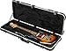 SKB Fender Jaguar/Jazzmaster Hardshell Case, Rubber-Modified Styrene Hard Case with Plush Interior and TSA Latches for Travel Protection