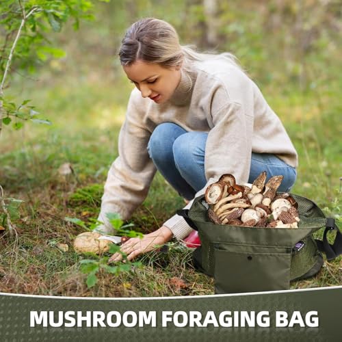 Mushroom Foraging Bag with Kit