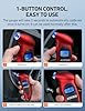 AstroAI Digital Tire Pressure Gauge 0-150PSI, Accurate in 0.1 Increments, Stocking Stuffers with Backlit LCD and Presta Valve Adaptor, 4 Units of Measurement for Car Truck Bicycle, Red #2