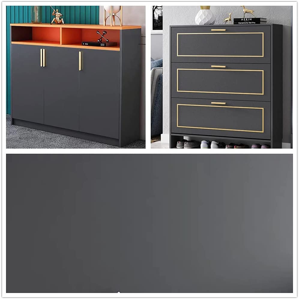 ELECSA Bedroom Wallpaper Living Room couches Extra Large Wall Kids Peel and Stick Wallpaper Modern Self Adhesive Wallpaper Peel and Stick Decorative Contact Paper (24" InchX2.54 m, Dark Grey) (B09TH43HVK) Amazon Price History, Amazon Price Tracker