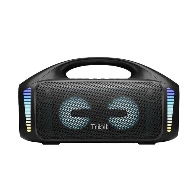 90w Stereo Sound Portable Bluetooth Speaker with bass led Lights powerbank