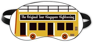 Singapore Sightseeing Shuttle Bus Sleep Eye Shield Soft Night Blindfold Shade Cover