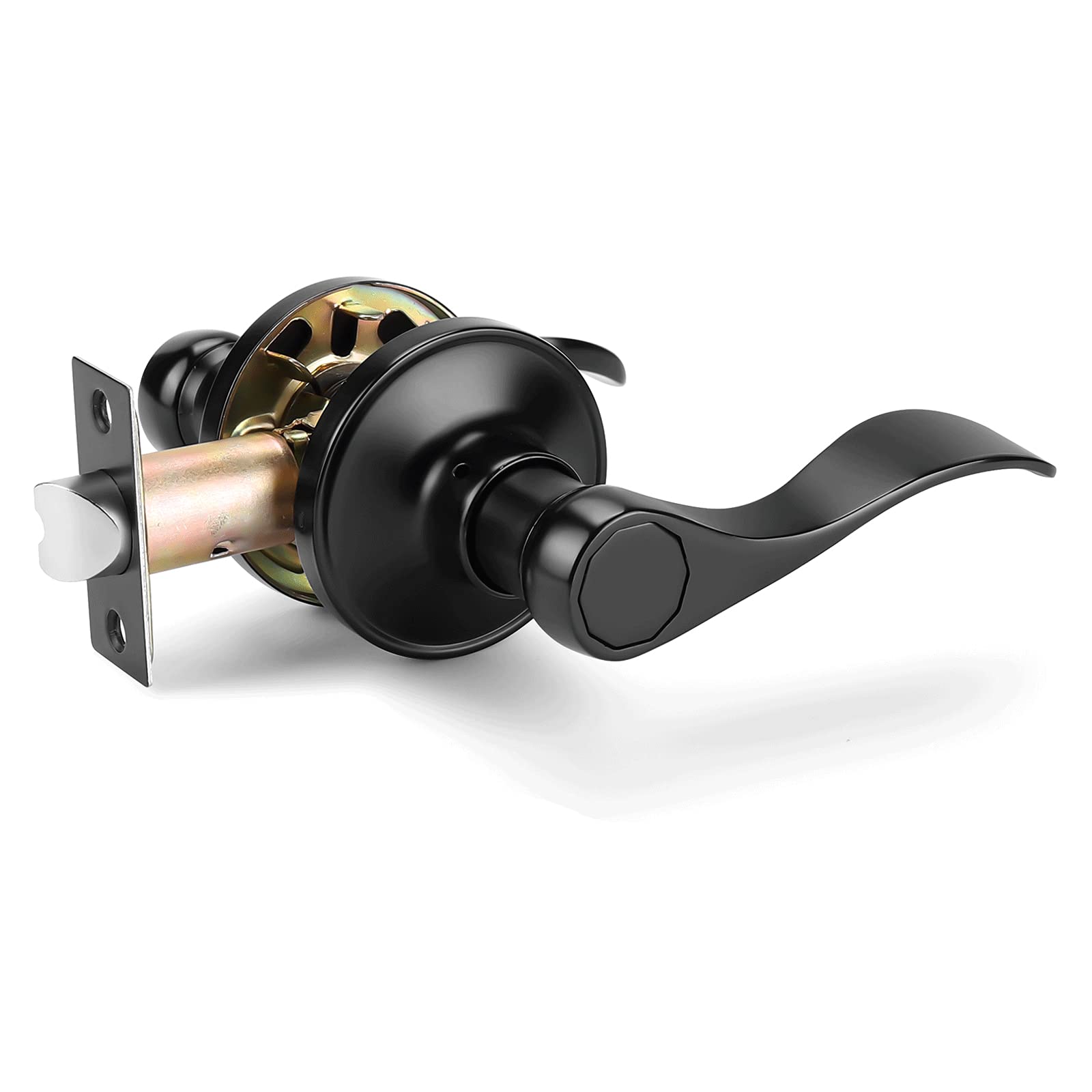 GobricoHall and Closet LeverMatte Black1 Pack