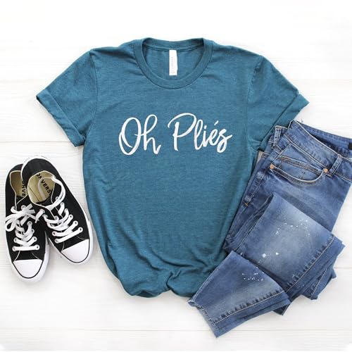 Ballet Shirt - Dancer Shirt - Oh Plies Shirt - Dancer Gift - Dance Shirt - Ballerina Shirt - Dancer Clothing - Softstyle Unisex T-Shirt2