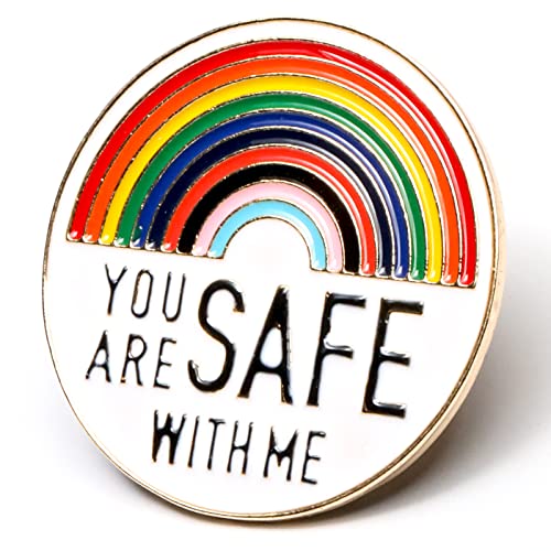 You Are Safe Pin